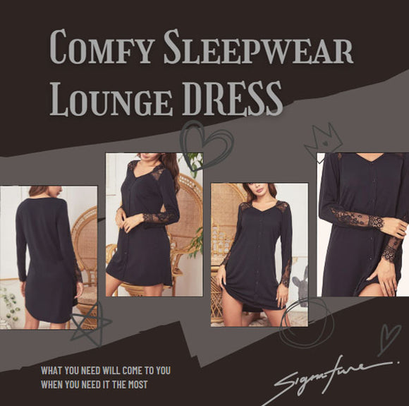 Womens Sleepwear Dress