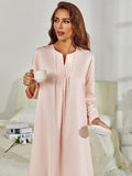 Richie House Womens Dusters Housecoats Button Long Nightgown Casual House Dress S-XXL RHW4071