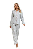 Richie House Women's Printed Flannel Two-Piece Set Pajama Size S-XL RHW2843