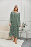 Richie House RH Nightgown Women's Long Sleeve Sleepwear Full Length Nightshirt Cotton Sleep Gowns RHW4058