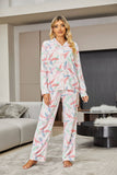 RH Pajamas Women Printed Sleepwear Button Down Lounge Soft Summer Pjs Long Set S-XXL RHW4042