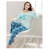 Richie House Women's Two-Piece Printed Comfy Fleece Long Sleep-Lounge Sleepwear Set Size S-XL RHW2864