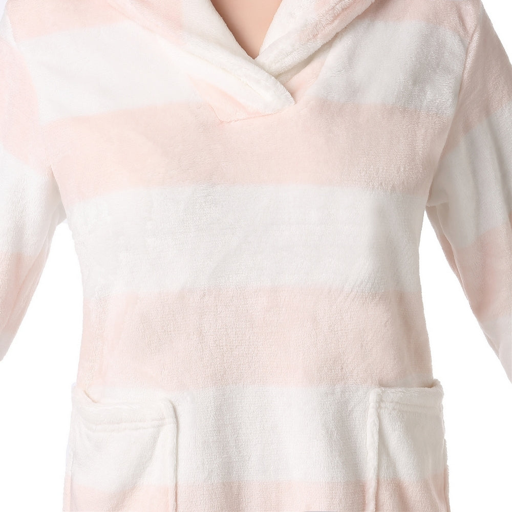 RH Nightdress Pajama Collared Dress Women Plaid Fleece Cozy Housewear RHW2315