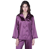 RH Two Pice Pajamas Set Satin Sleepwear Long Nightwear Lounge Pajama PJS RHW2742