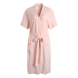 RH Robe Women's Short Sleeve Kimono Cotton Bathrobe Dressing Gown Sleep RHW2753