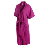 RH Robe Women's Short Sleeve Kimono Cotton Bathrobe Dressing Gown Sleep RHW2753