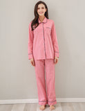 Richie House Ladies Pyjama Cotton Pj's Womens Set Long Sleeve Nightwear Loungewear RHW2846