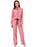 Richie House Ladies Pyjama Cotton Pj's Womens Set Long Sleeve Nightwear Loungewear RHW2846