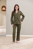 Richie House Ladies Pyjama Cotton Pj's Womens Set Long Sleeve Nightwear Loungewear RHW2846