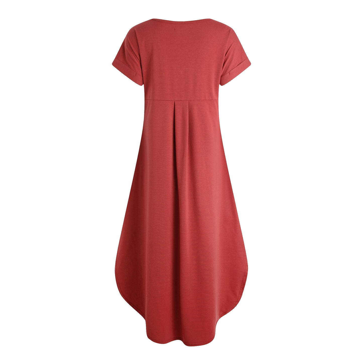 Richie House Nightgowns Nightdress Women V Neck Print Short Slit Sleepwear S-XXL RHW2895