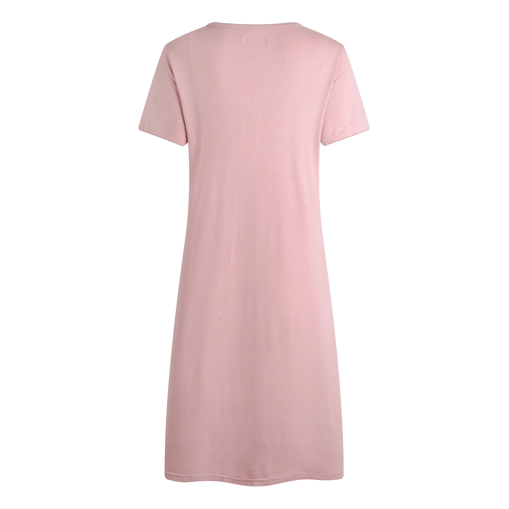 RH Womens Sleepwear Short Nightgown Button Down Pajama Nightshirt Housedress S-XXL RHW2896