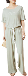 Richie House Women's Solid Comfy Viscose Sleepwear 2P's Top w/ Pants PJ Set Sleep RHW2909