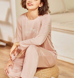 Richie House Ladies Pyjama Long Sleeve Pj's Womens Set Nightwear Sleep Elastic NEW RHW2912