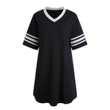 Richie House RH Womens Sleepwear Short Sleeve Nightgowns Sleepshirt Loose Nightshirt Loungewear RHW2929