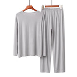 RH Pajamas Set Women Long Sleeve Button V-Neck Sleepwear Soft Pajama Set RHW4017