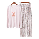 RH Pajama Set Women Long Sleeve Printed Sleepwear Soft Pajama Set Lounge RHW4017