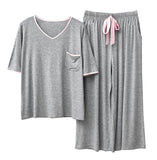 RH Women's Sleepwear Capri Pajama Sets Short Sleeve Pants 2P Pjs S-XXL RHW4046