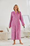 RH Sleepwear Women's Zipper Front Robe Full Length Long Sleeve Duster House Night S-XXL RHW4060