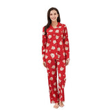 Richie House Women's Printed Flannel Two-Piece Set Pajama Size S-XL RHW2843