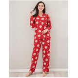 Richie House Women's Printed Flannel Two-Piece Set Pajama Size S-XL RHW2843