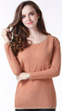 RH Women's Knitted Lightweight Sweater Long Sleeve Pullover Jumper Tops RH2044