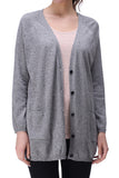 RH Classic Women's Open Front Long-Sleeve Cardigan Top Shirt Sweater Coat RH2063