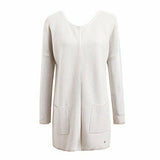 RH Women's Cardigan Open Front Cotton Sweater Long Outwear Coat w/ Pocket RH2046