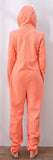 Richie House One Piece Pajama Ladies Hooded Cute Polar Fleece Bodysuit Jumpsuit Playsuit RHW2789