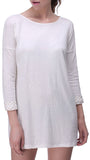 RH Women's Casual Cotton Long Sleeve Blouse w/ Zipper Tops Blouse Dress RH2041